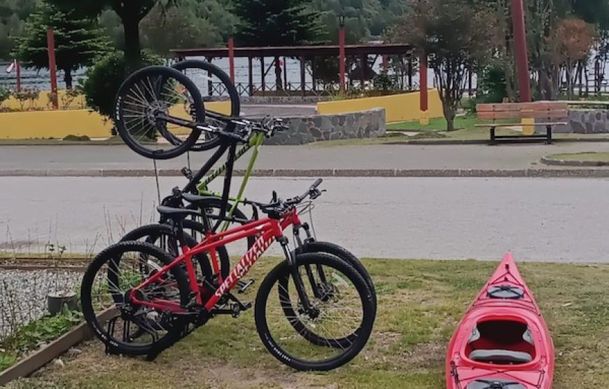 Ir en bicicleta al Parque Nacional Queulat